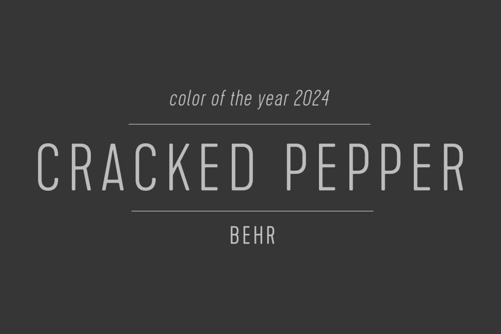 Color Swatch of Behr Color Of The Year 2024 Cracked Pepper