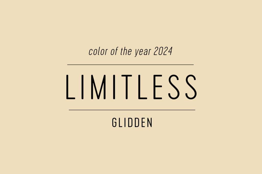 Color Swatch of Glidden Color Of The Year 2024 Limitless