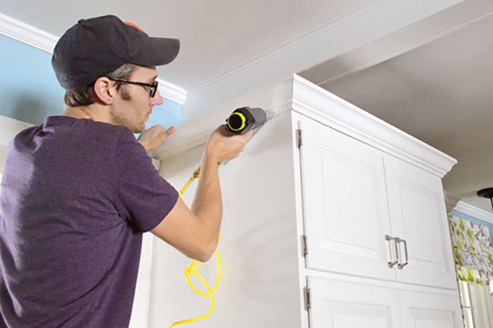 How To Install Crown Molding On Cabinets