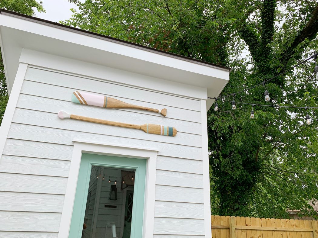 How To Paint Decorative Oars